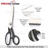 PRECISE CANADA: TAILOR SCISSORS 8" SEWING DRESSMAKING UPHOLSTERY FABRIC CUTTING
