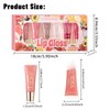 Fruit Flavor Lip Gloss, 6 Counts/set Moisturizing Nourishing Lip Glaze,