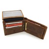 Lemasi Genuine Leather Wallet with RFID Protection Hunter Leather Wallet