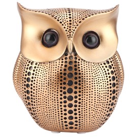 Owl Statue Figurine Ornament Innovative Resin Animal Sculpture Art Crafts Home Decoration