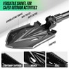 Zune Lotoo Tactical Shovel Survival Tool, 18 in 1 Small