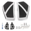 Front Footpegs Rider Floorboards Compatible with Kawasaki Vulcan S 650