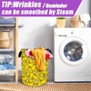 Yellow Duck Laundry Basket Foldable,Cartoon Cute Tote Bag Large Storage