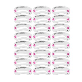 M2R Company Eyebrow Drawing Guide Assistant Eyebrow Shape Template 24 Types