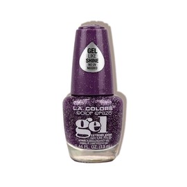 L.A. COLORS Demo - Color Craze Shimmer Gel Polish, Blast CNL283