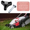 Triangle Handle Knob Nut Screw, Lawnmower Wing Nut Screw Bolt,