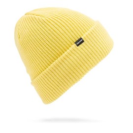 Volcom Men's Sweep Skull Fit Snow Beanie, Dark Yellow S5