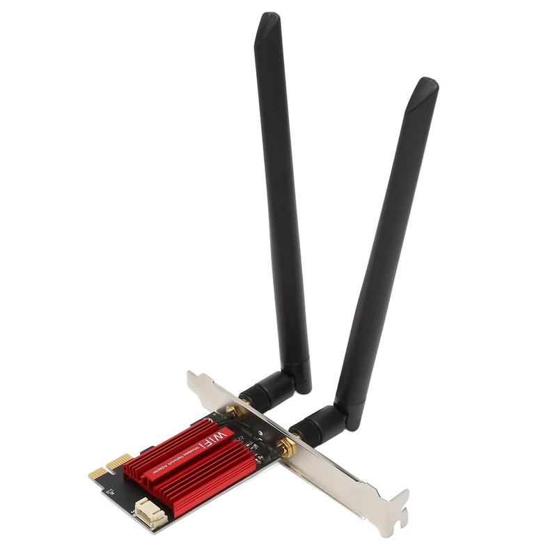 PCIE Network Card 2.4G 5G Dual Band Bluetooth 4.2 1200Mbps