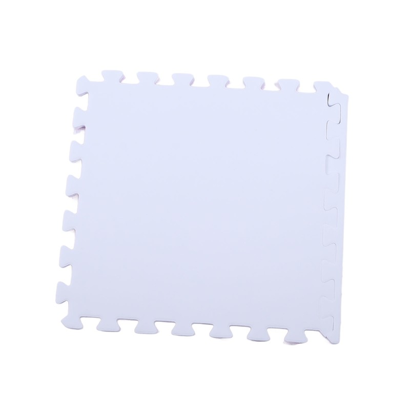 10pcs Plush Puzzle Floor Foam Mat Tiles Fluffy Cuttable Anti