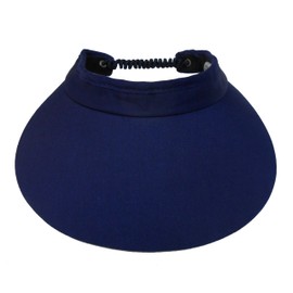 Coil Back Sun Visors (Navy)