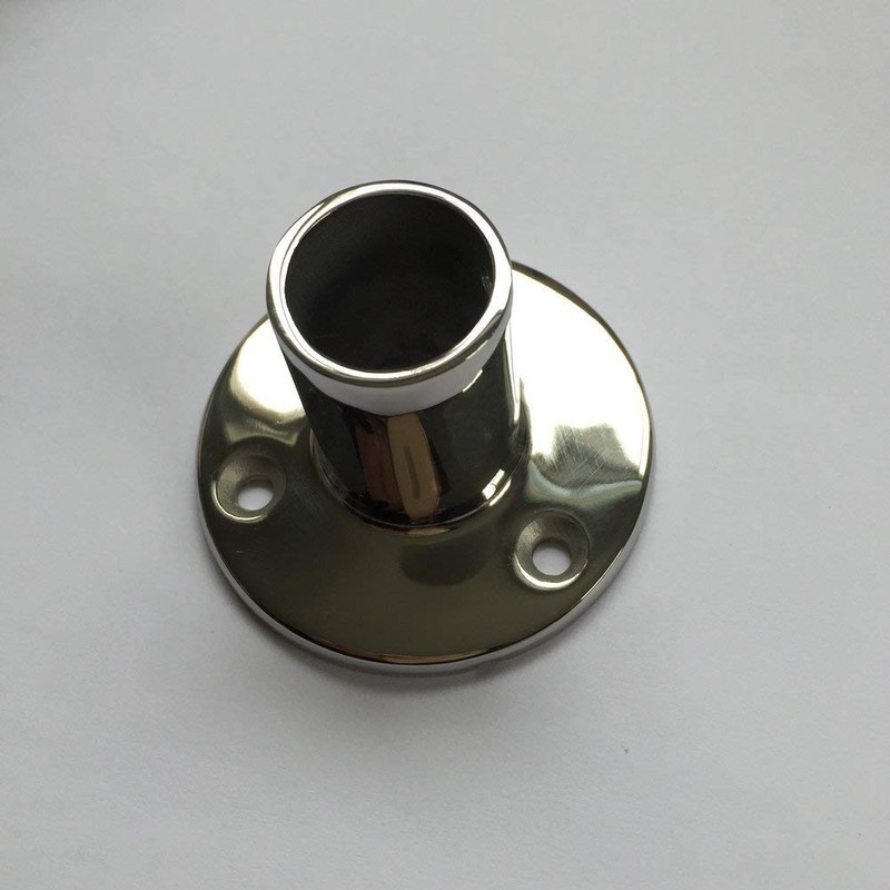 JY-MARINE 316 Stainless Steel 90 Degree Boat Deck Handrail Rail