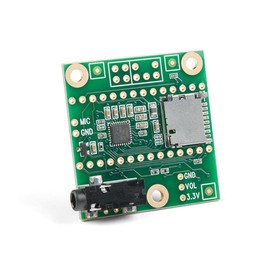 Teensy Audio Adapter Shield 4.0 for Teensy 4.0 and Teensy 4.1 Microcontrollers w/Male & Female Headers