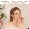 Pinzas para Cabello, Horquillas Planas para Cabello, Broches para Cabello