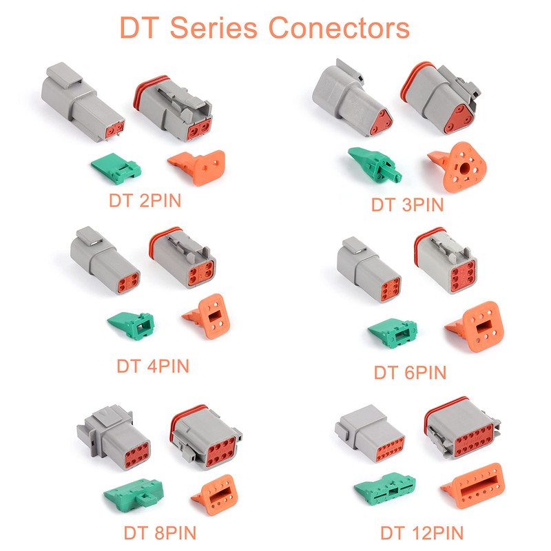 Flytuo 94PCS Electrical Wire Connector Plug, 6 Sets 2 3