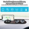 Multifunction Car Anti-Slip Mat with 360° Rotating Auto Phone Holder,