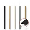 Shozafia 4 Pack Finger Pulls for Cabinets Finger Handles Drawer