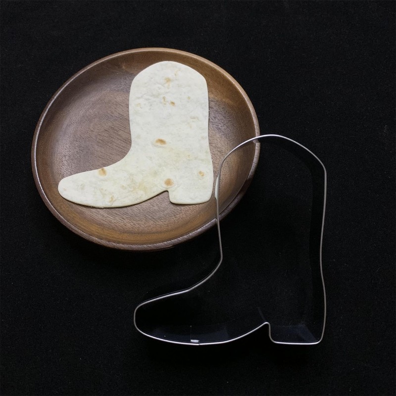 LUBTOSMN Cowboy Boot Cookie Cutter-3.5 Inch-Diswasher Safe-Biscui Cookie Cutter Fondant