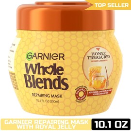 Garnier Whole Blends Repairing Mask with Royal Jelly Honey Propolis Extracts, 10