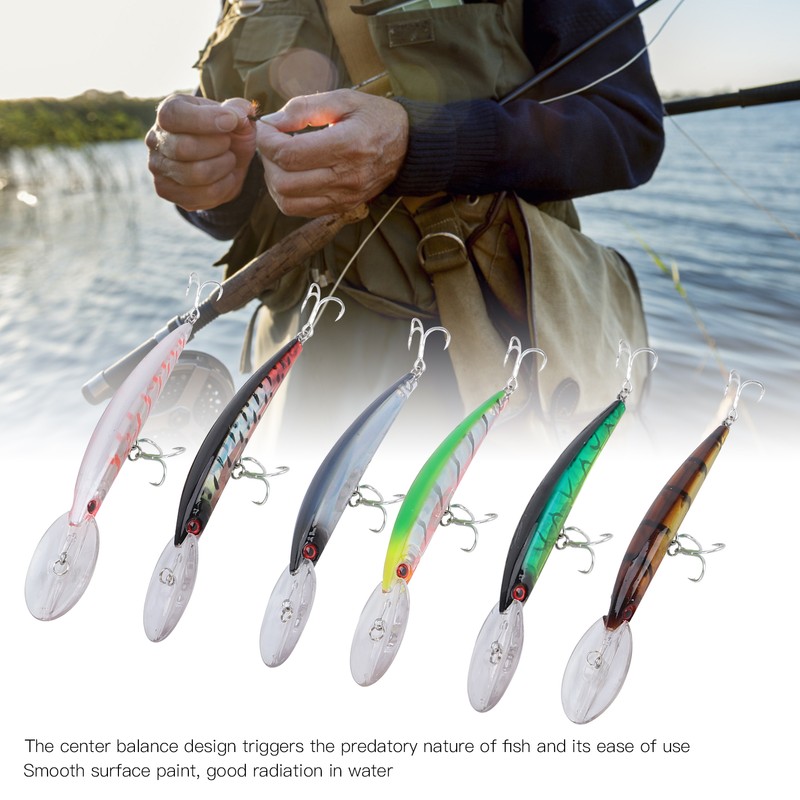 Sinking Minnow Fishing Lure 24g Aritificial Wobblers Hard Baits Diving