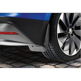 Skoda 5LG075101 Rear Mud Flap Black