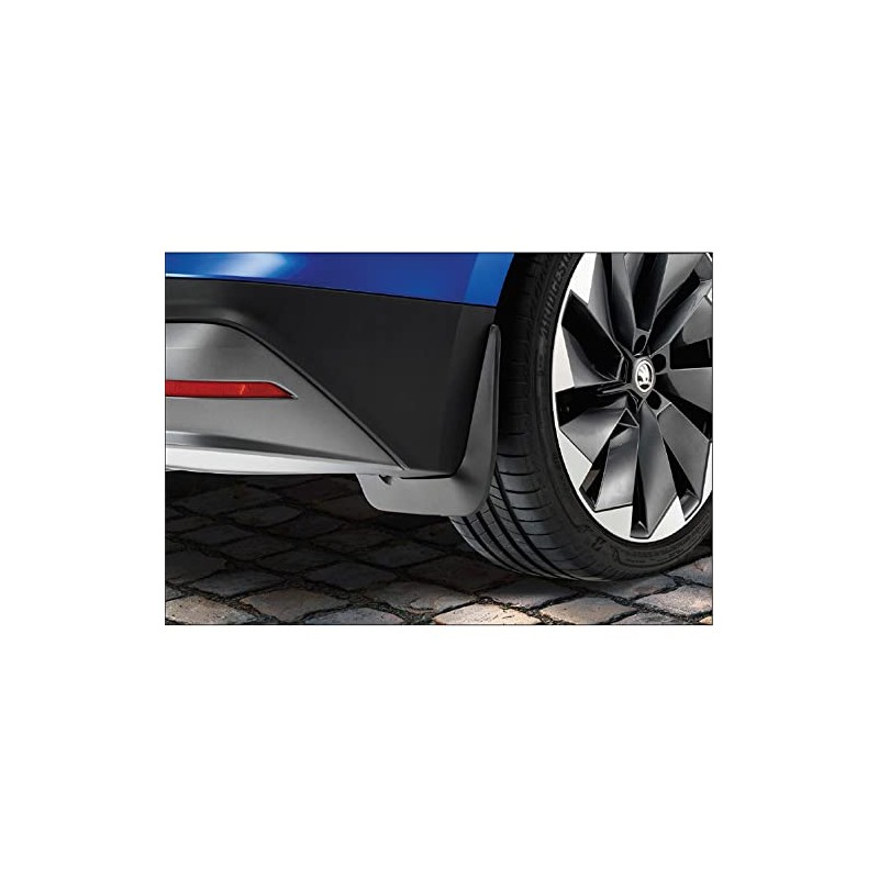 Skoda 5LG075101 Rear Mud Flap Black