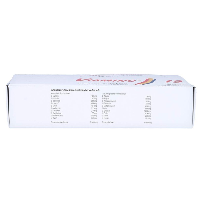 Hirt VIA NOVA Naturprodukte VIAMINO 19 Trinkampullen 20X25 ml