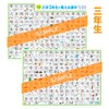 【Completely Waterproof】 Kanji Chart for 1st, 2nd, and 3rd Grade
