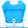 flintronic 10 L Foldable Water Canister (Blue)