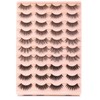 Mlen Diary False Eyelashes 20 Pairs Faux Mink Eye Lashes