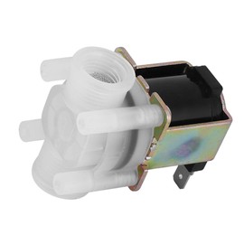 Naroote Solenoid Valve, G1/4 Inch NC Plastic Solenoid Valve Normally Closed Water Inlet Valve AC