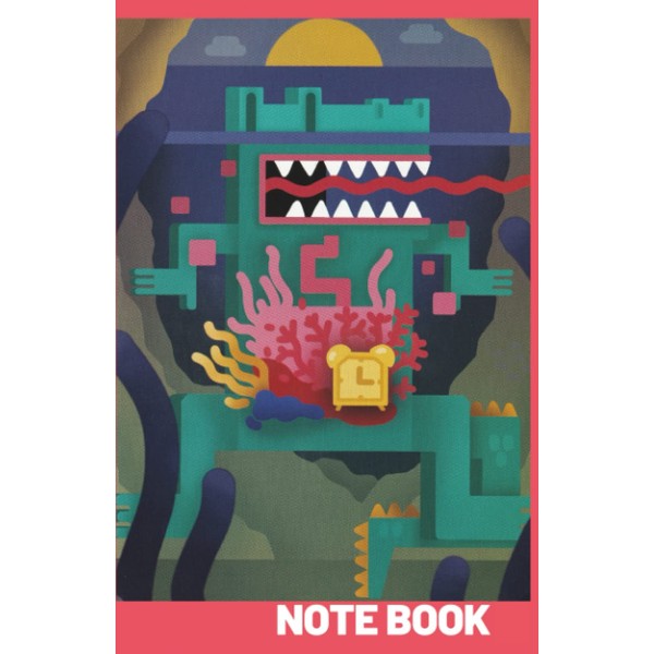 NOTEBOOK: Lined Paper 80 Pages, Size 5,5 X 11,5 inches