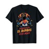 Tranquilos El Barbas Está Aquí Hombres Barbudos Humor T-Shirt