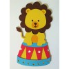Cute Circus Animal Lion Die Cut Paper Piecing Scrapbook Embellishment