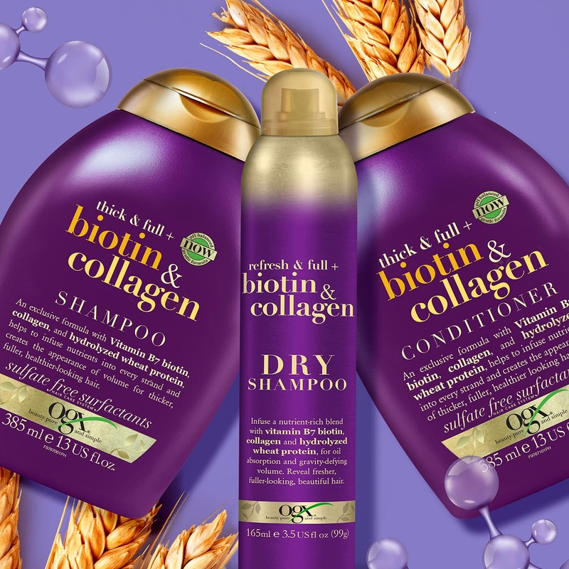 OGX Volumising Biotin & Collagen Conditioner 577ml, Extra Large