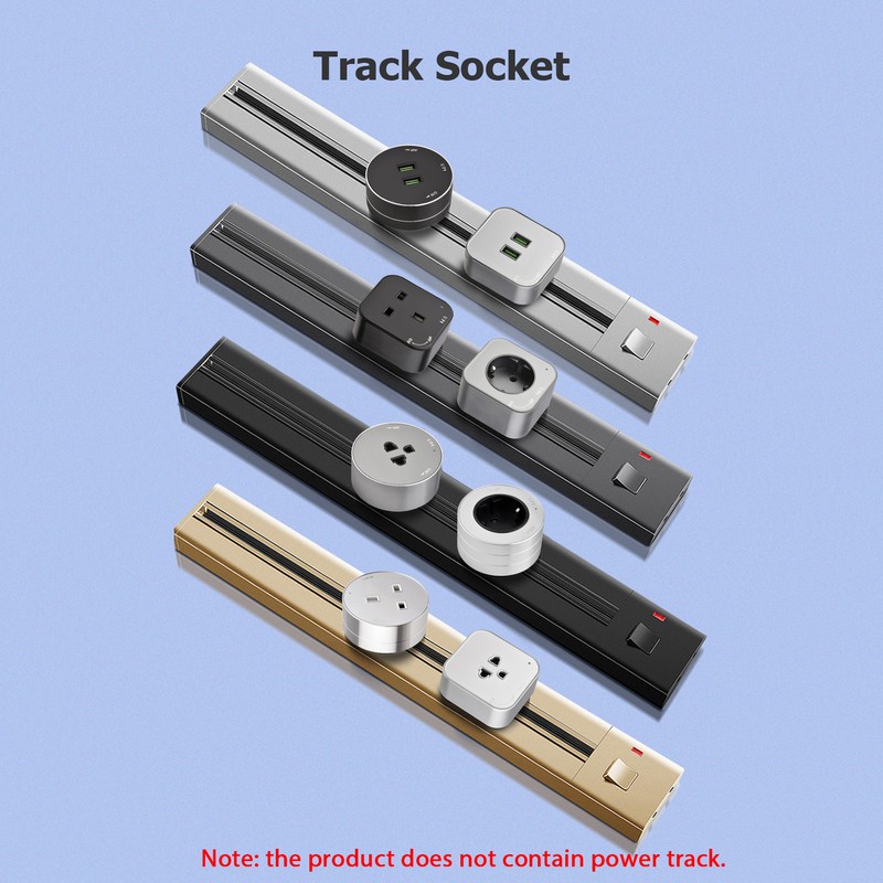 Track Sockets Power Track Socket Outlet Electric Mobile Track Socket