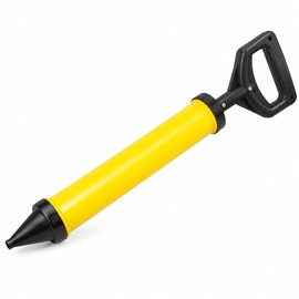 Manual Grouting Gun Mortar Sprayer Applicator with 4 Nozzles, Cement and Lime Grout Filling Pump Caulking Gun for Tiling and Repairs