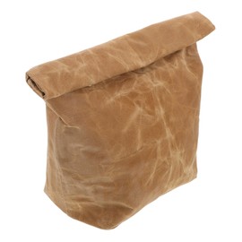 BESPORTBLE Waxed Canvas Insulated Lunch Bag Reusable Cooler Tote for Work School Picnic and Travel Durable Food Carrier for Men and Women Large Capacity