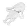 Cartoon U Disk White Skull Appearance High Speed Bulk Storage