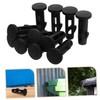 CAXUSD 10pcs Trash Can Lid Latch Pins Plastic Hinges for