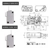KOKISO Microwave Oven Repair Replacement Parts Kits, KW3A Microwave Door