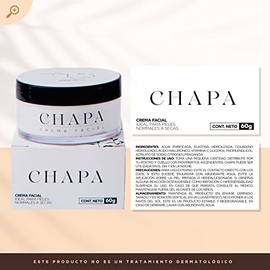 Skin Inc | Chapa Crema Facial Humectante Para Piel Normal a Seca