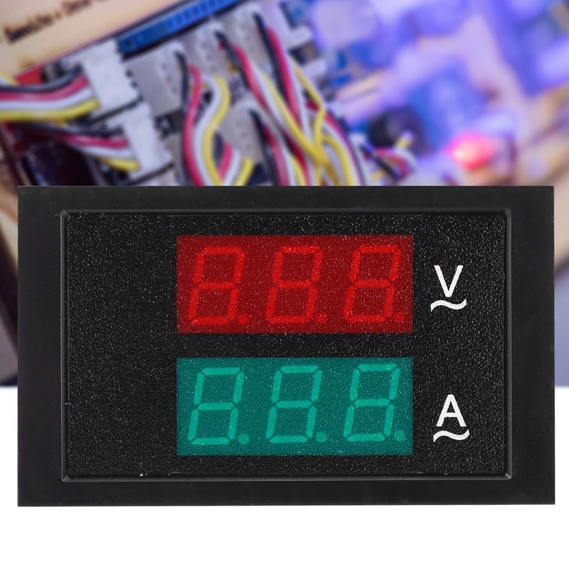 DL85-2042 Dual Display AC 80V-300V 0-100A AC Voltmeter Ammeter Voltage