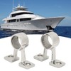 2Pcs Marine Boat Hand Rail Fitting Center Support Bracket Stanchion