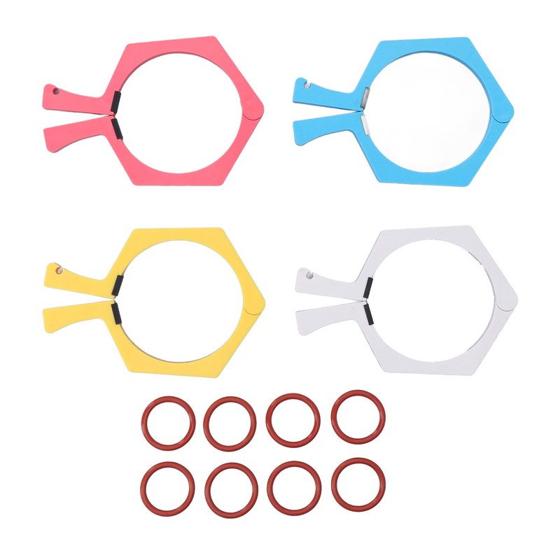 4Pcs Sublimation Tumbler Pinch ABS Sublimation Tumbler Clamp Holder Grip