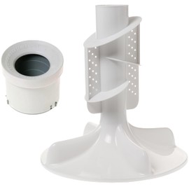 WH43X24454 WH43X30957 Washer Agitator Assembly and Fabric Softener Dispenser Cup KIT by FIXIT PARTS Genuine OEM compatible with GE, Hotpoint like HTW240ASK0WS GTW330ASK1WW US-Based & Operated Supplier