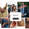 Dmaiy Gold Bracelets for Women Vintage Leopard Print Bracelet Layered