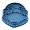 Cuticuter Turtle Ninja Cookie Cutter, Blue, 8 x 7 x