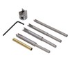 13Pcs Pen Barrel Trimming System Carbon Steel Cutter Shafts for