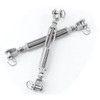Heavy Duty Turnbuckle 5/16" x 11" Jaw & Jaw,304 Stainless