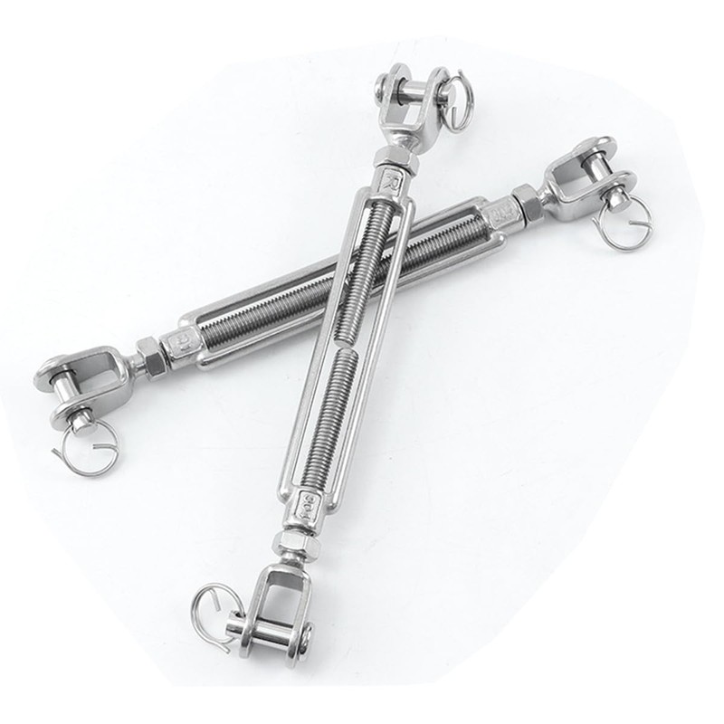 Heavy Duty Turnbuckle 5/16" x 11" Jaw & Jaw,304 Stainless